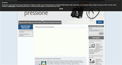 Desktop Screenshot of misuratore-pressione.com